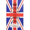 Keep Calm and Carry On Tea Carton Box, Afternoon Blend