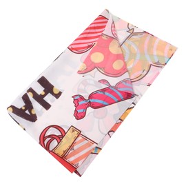 KOMBIUDA Birthday Backdrop Banner Lightweight Celebration Decoration for Birthday Parties Unique Pattern Suitable for Home Use Memorable Photo Prop for Guests