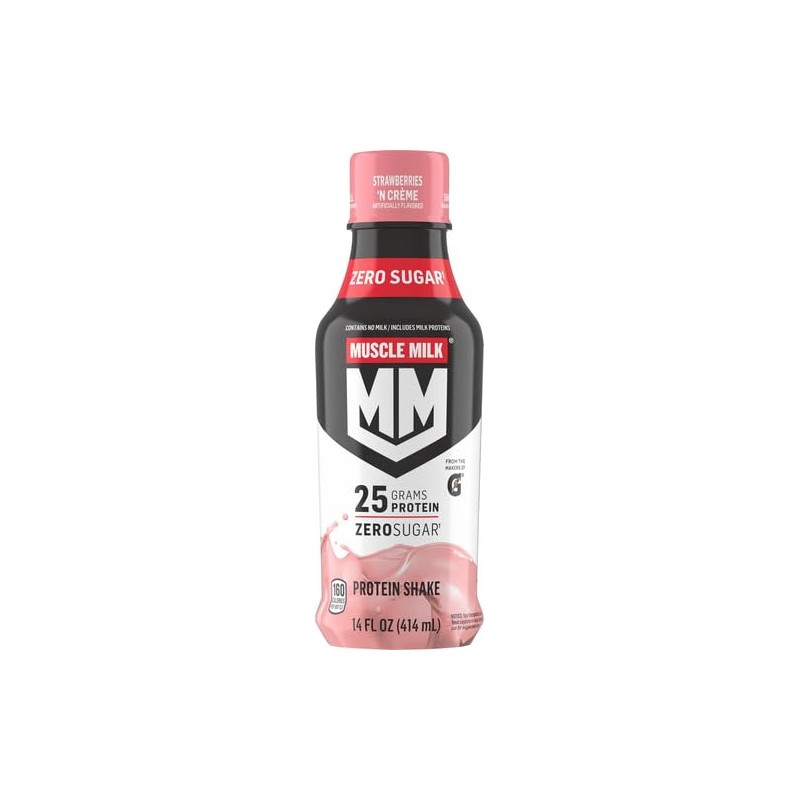 Muscle Milk, Strawberries 'N Creme, 14 Oz