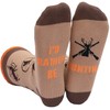 IRISGOD I'd Rather Be Funny Dress Socks for Men and