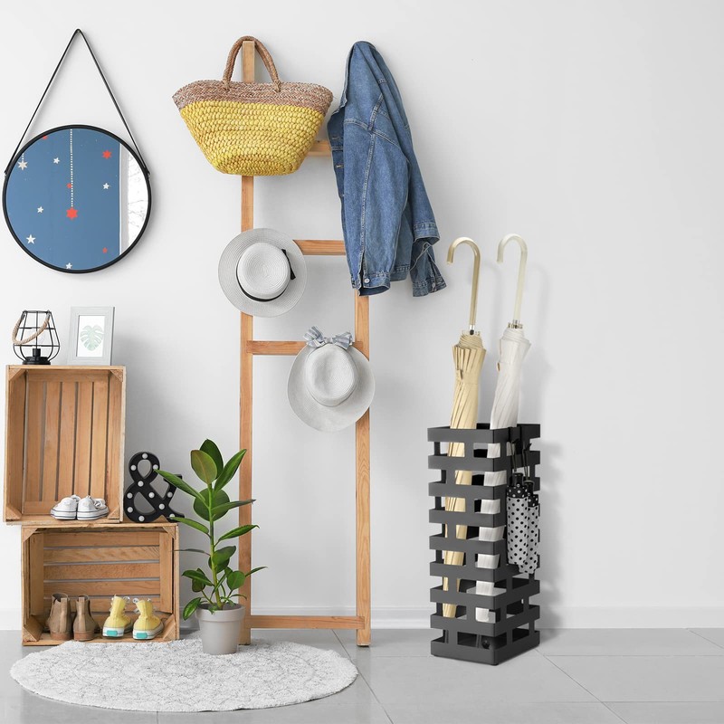 Tudomro Umbrella Stands for Entryway Large Metal Umbrella Holder 6.3