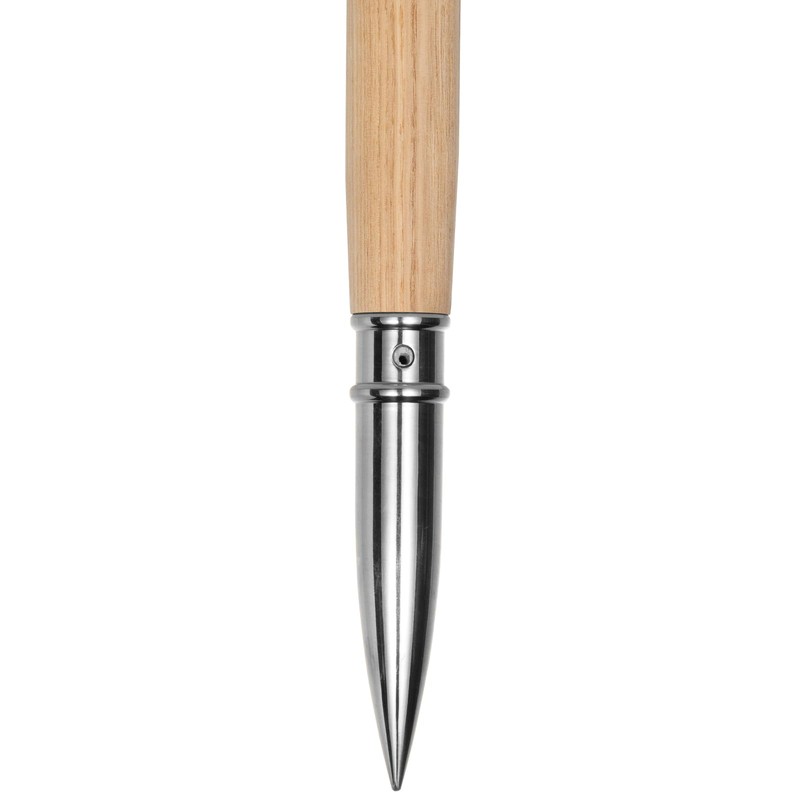 FRF FLAG Silver Chrome Finish Pointed Bottom Ferrules, Bottom Replacement