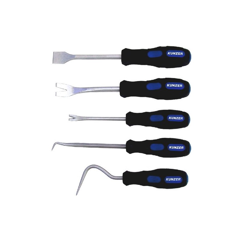 Kunzer 7CH05 Clip and Lever Tool Set 5 Pieces Efficient