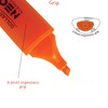 DOLLAR NeoGrip Highlighter Pens, ORANGE, Pack of 5, Chisel Tip