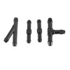 X AUTOHAUX Windshield Washer Jet Nozzle Hose Tube Kit 2