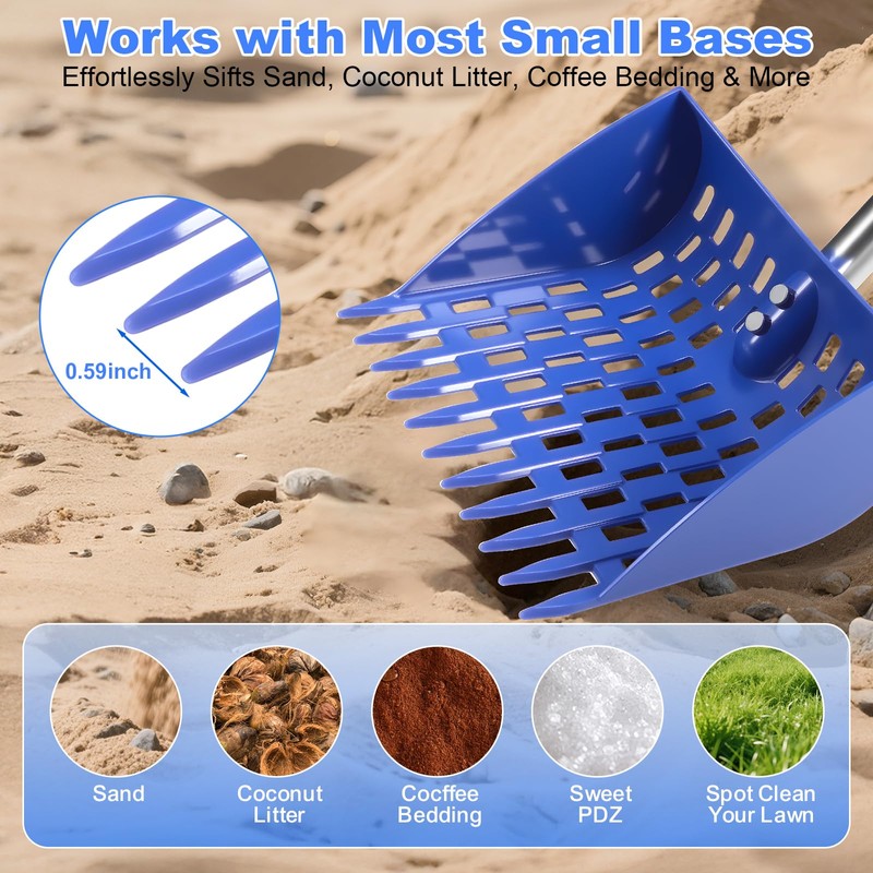 CusFirst 2025 Design 2 in 1 Chicken Poop Scooper –