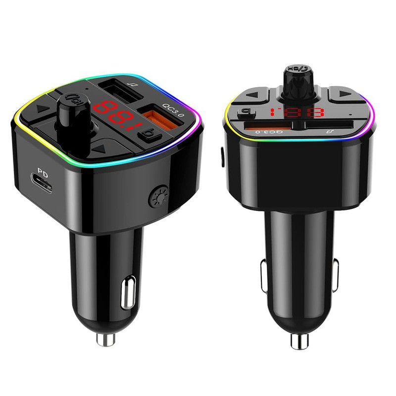 Maxtrack MT2L Bluetooth FM Transmitter Car, Bluetooth Adapter Transmitter for