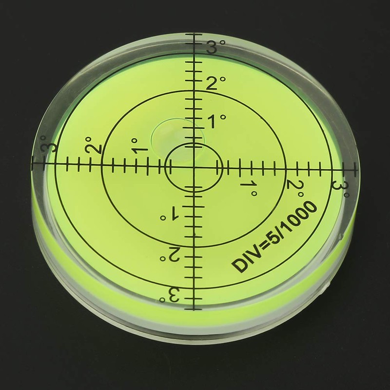 Precision Bullseye Spirit Level 60MM Round Level Bullseye Round Spirit