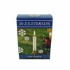 Swedish Chime Candles - 20 Pk. Julgransljus(White)