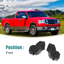 ACROPIX Rear Left Right Side Tailgate Rubber Stop Bumpers Tailgate Stopper Limiter Cushion Fit for Ford F-150 - Pack of 2 Black