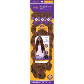 Outre Purple Pack Brazilian Boutique-Virgin Body 262830 (NATURAL BLACK)