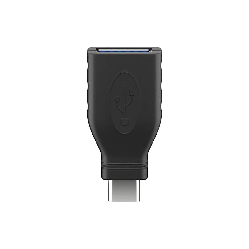 Goobay 45395 USB-C to USB A 3.0 Adapter, Black