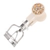 VICASKY Bling Rhinestone Eyelash Curler for Travel Small Eye Curler