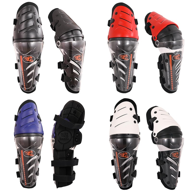 Motorcycle Knee Shin Guards, Crashproof Motocross Knee Pads Adult Dual