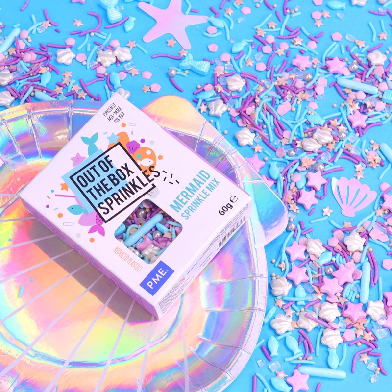 PME Out the Box Sprinkle Mix Mermaid Mix 60g