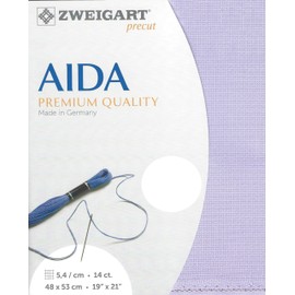 Zweigart Precut Stern-Aida 14 Count Lilac 3706/5120