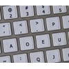 MAC DVORAK KEYBOARD STICKERS ON WHITE BACKGROUND