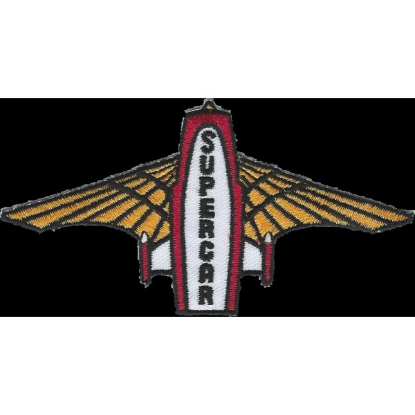 Supercar Patch - Gerry Anderson - Full boost vertical -