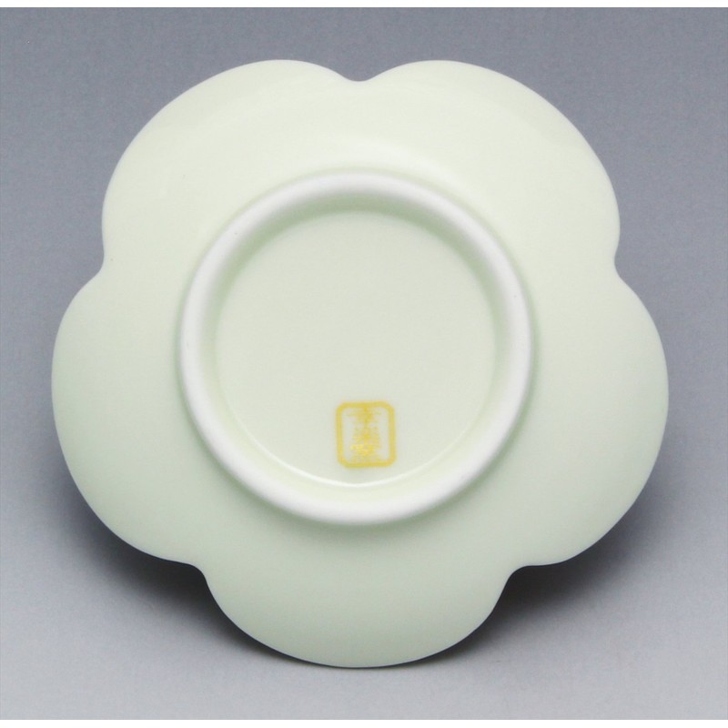 Arita Pottery 97132 Koraku Kiln Bean Plate Small Plate, Diameter