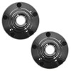 TRQ Front Wheel Hub Left & Right Pair Set of