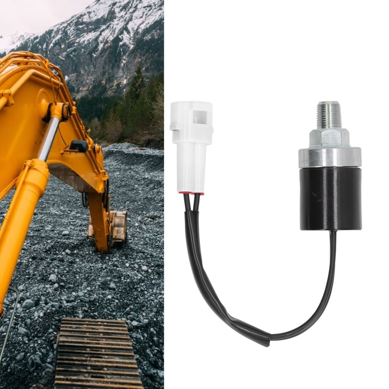 2 Pin Excavator Hydraulic Sensor Stainless Steel Industrial Hydraulic Sensor