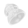 10 Pcs Sound Amplifier Dome Soft Silicone Anti Static Dual