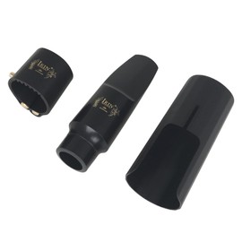 DIIOOMIEEU Saxophone Mouthpiece Kits Replacement Sax Mouthpiece with Ligature and Saxophone Accessories
