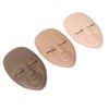 3pcs Lash Mannequin Head Eyelash Extension Practice Doll Head with