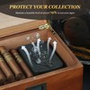 Tesonway Cigar Humidifier, Rectangle Black Premium Cigar Humidor Humidifiers, Maintains
