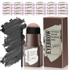 Eyebrow Stamp Stencil Kit - 24PCS Eyebrow Stencils for Perfect