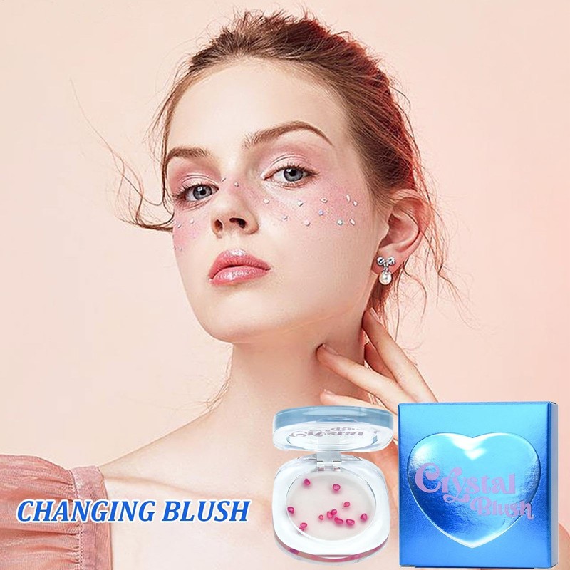 Cheek Tint Blush,Transparent Lip Balm Creme Blush | Multifunctional Tinted