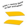 Fog lamp daytime running lights foils set tint film stickers