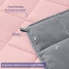 yescool Weighted Blanket for Adults (10 lbs, 48" x 72",