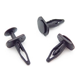 VVO Fasteners Plastic Rear Bumper and Trim Fastener Clip, Black (Pack of 10)