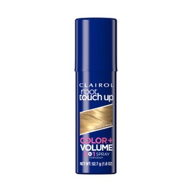 Clairol Root Touch-Up Color + Volume 2-in-1 Temporary Spray, Dark to Medium Blonde Hair Color, Pack of 1