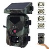 Solar Trail Camera, 20MP 1080P Solar Game Wildlife Hunting Trail