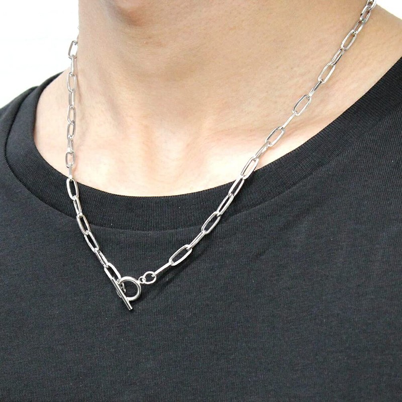 Jewelry Shop M Simple Genderless Necklace, Mantel, Made in Japan,
