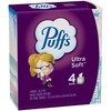 Puffs 2675854 Ultra Soft & Strong Standard Facial Tissues 2-Ply