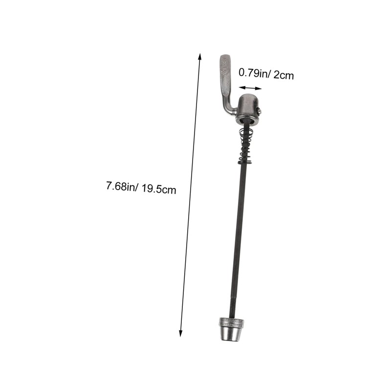 GRIRIW 2Pcs Quick Release Skewers for Trainer Bikes Durable Steel