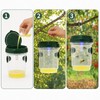 Solar LED Wasp & Fruit Fly Trap – Reusable Hanging