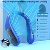 Namecute Portable Neck Fan,Personal Hands Free Bladeless Fan,360° Strong Cooling