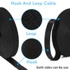 1"x60ft Hook and Loop Roll Double-Sided Strips, Adjustable Fastening Cable