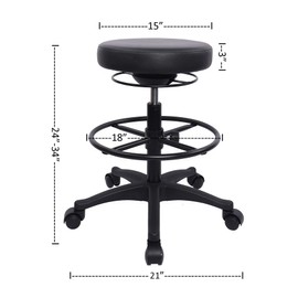 Take Ur Seat Healthiest, Comfortable, Durable Stool, Reduces Back Pain, Promotes Optimal Sitting Postures, Built and Shipped Within 24 Hours, Medical, Lab, Dental, Office, Shop, Garage