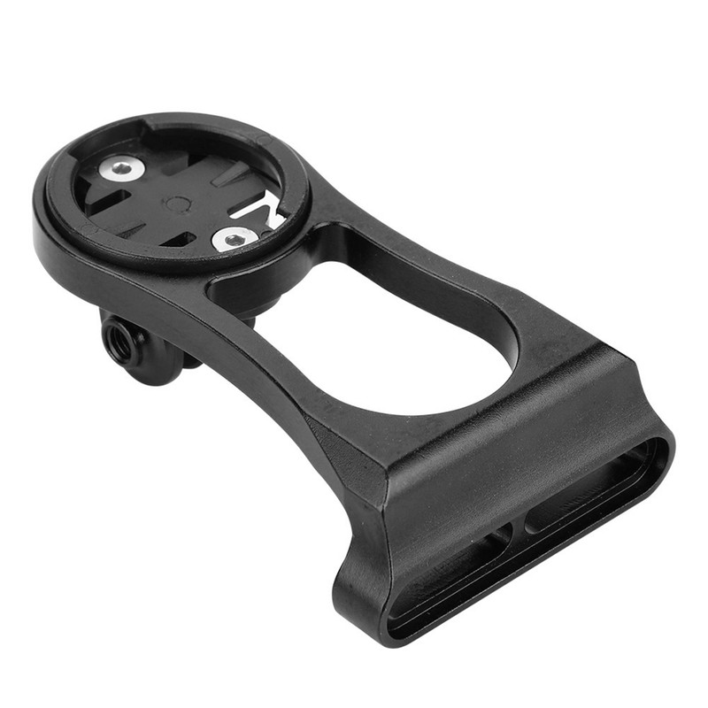 Bicycle Odometer Comupter Aluminium Alloy Extension Mount for Garmin (Black)