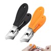 Wide Jaw Opening Anti-Splash Slanted Nail Clipper, Slanted Nail Clippers