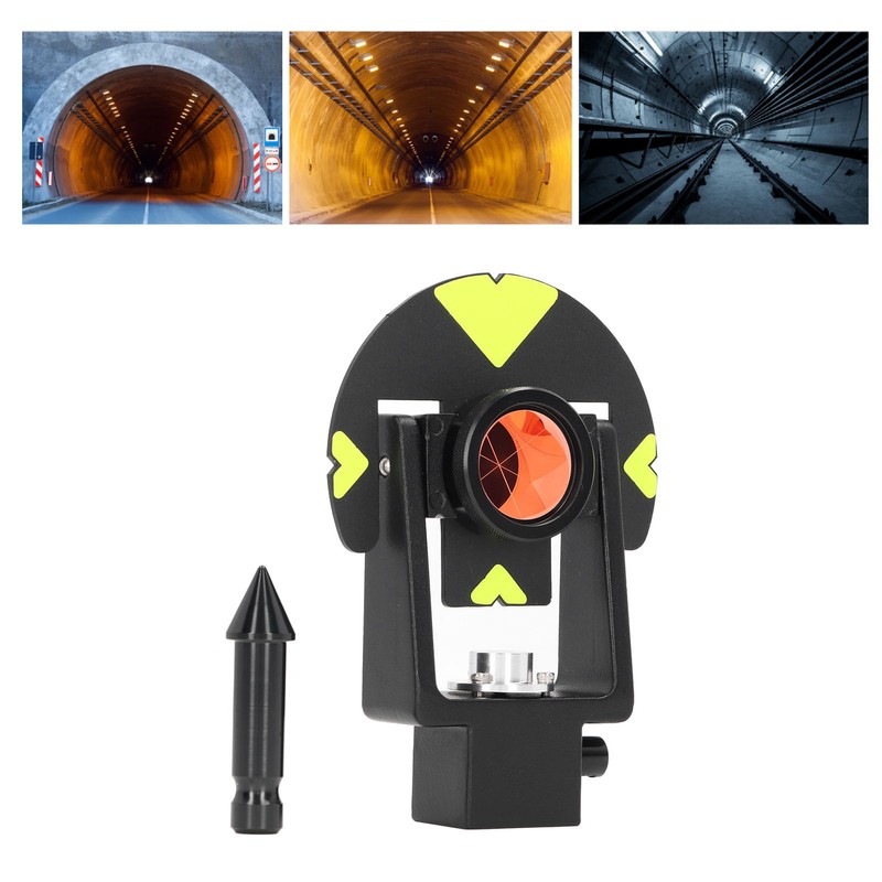 FDC064 Mini Prism Reflector K9 Glass High Accuracy Portable Surveying