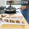 Rolling Egg Dispenser For Refrigerator, Egg Holder Space Saving Automatic