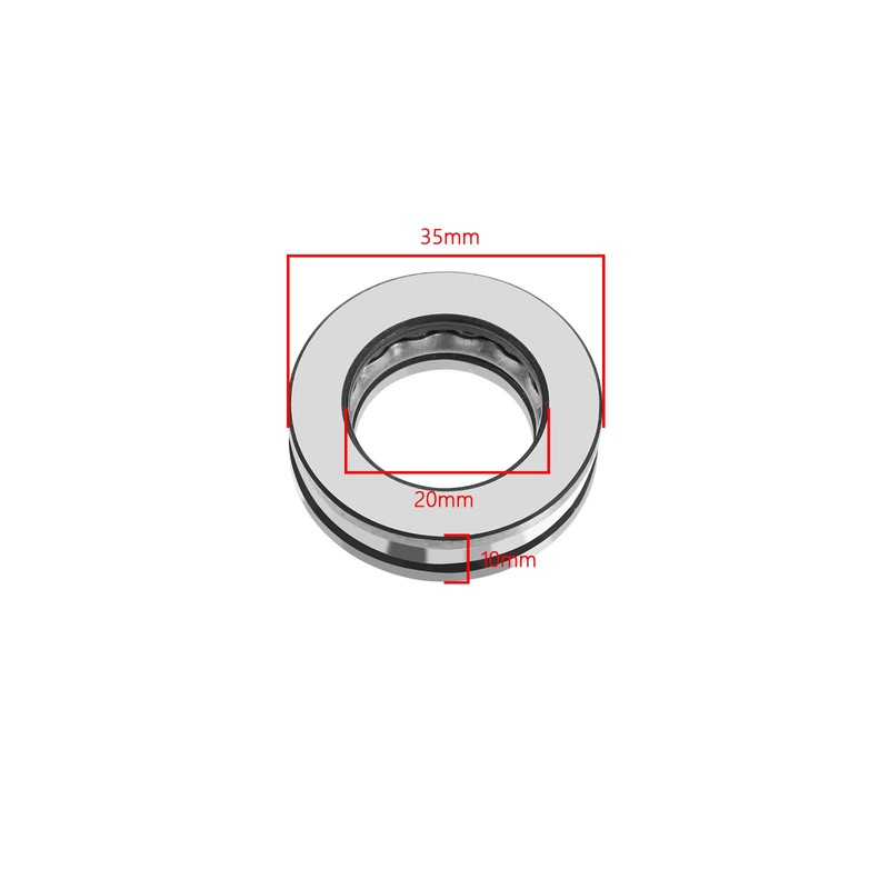 eMagTech Pack of 5 51104 Thrust Ball Bearings 3-in-1 20
