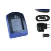 Charger (USB/Car Power) DMW-BLH7 for: Panasonic Lumix DC GX800/GF7/DMC-GM1, GM5/LX15