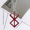 Berserk symbol necklace The mad warrior of Norse Viking mythology